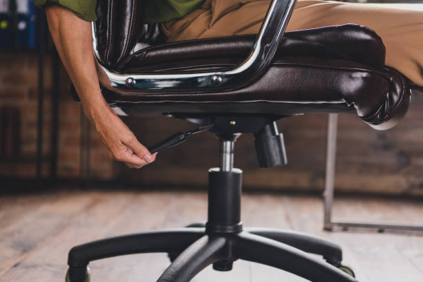 تصویر 1 از صندلی اداری ضد تعریق مخصوص اتاق کنفرانس رسمی